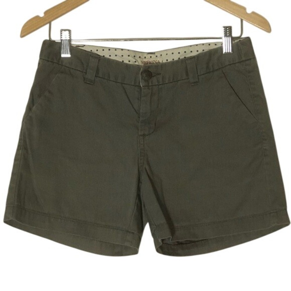 Merona Gray Chino Shorts Size 2 / 100% Cotton